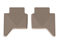 WeatherTech 19-25 Ford Ranger 2nd Row Rear All-Weather Floor Mats - Black
