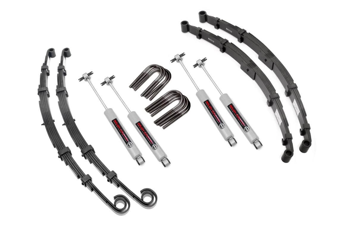 2.5 Inch Lift Kit Jeep CJ5/CJ7 5 4WD (1969-1975) Rough Country
