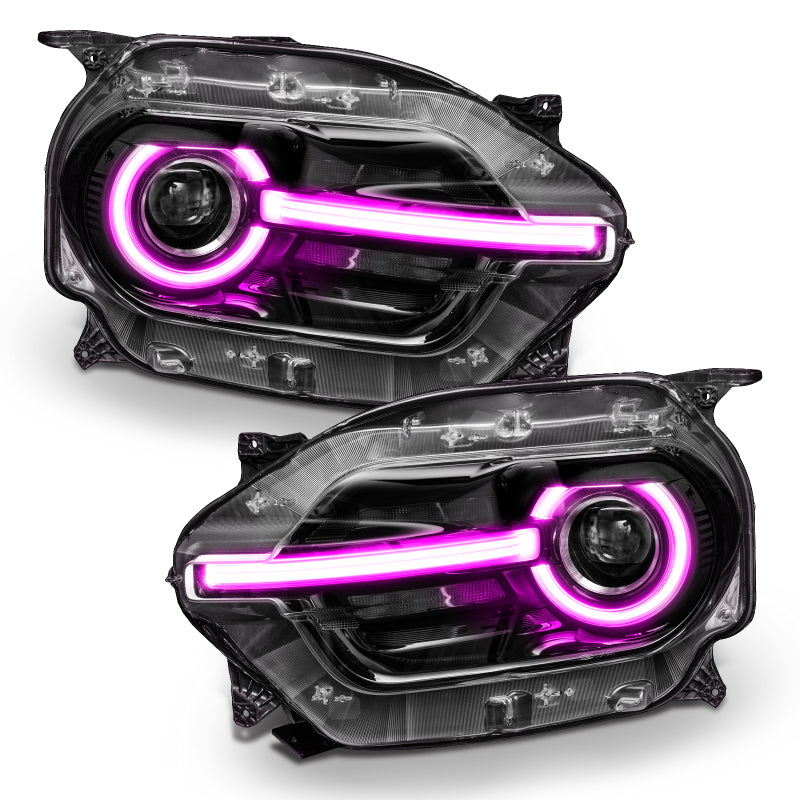 Oracle 2021 Ford Bronco Sport RGB+W Headlight DRL + Halo - ColorSHIFT w/ RF Controller