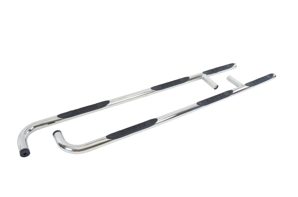 6000 Side Steps With Mounting Bracket Kit 1 Piece Wheel to Wheel Polished Stainless Steel 2009-2014 Dodge Ram 1500 Go Rhino