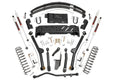 4.5 Inch Lift Kit Long Arm RR Leafs NP242 M1 Jeep Cherokee XJ (84-01) Rough Country