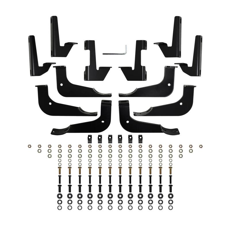 Westin 20-26 Jeep Gladiator PRO TRAXX 4 Oval Nerf Step Bars - Black