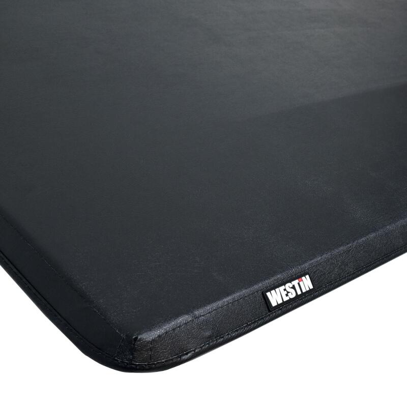 Westin 22-25 Ford F-150 Lightning 5.5ft. Bed Soft Tri-Fold Tonneau Cover - Black