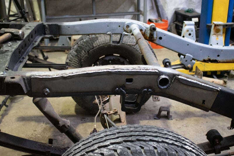Rust Buster Over Axle Frame Section Right Side