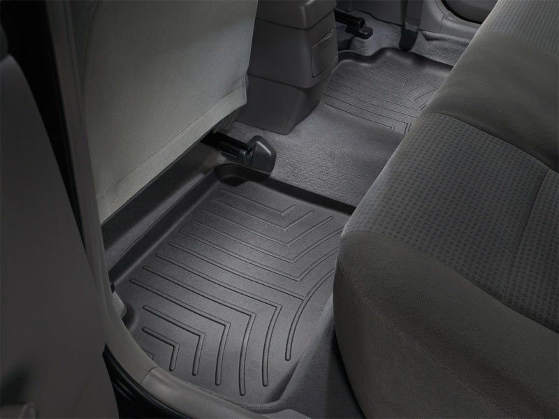 WeatherTech 03-08 Toyota Corolla Rear FloorLiner - Black