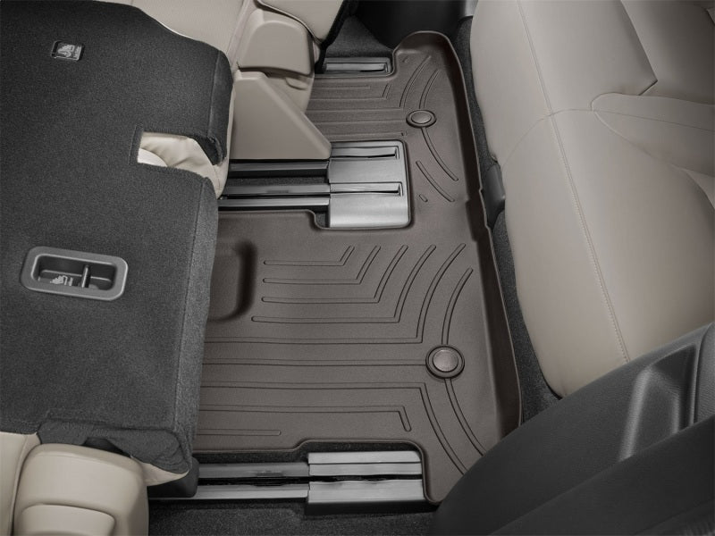 WeatherTech 2016+ Mazda CX-9 Rear FloorLiner - Cocoa