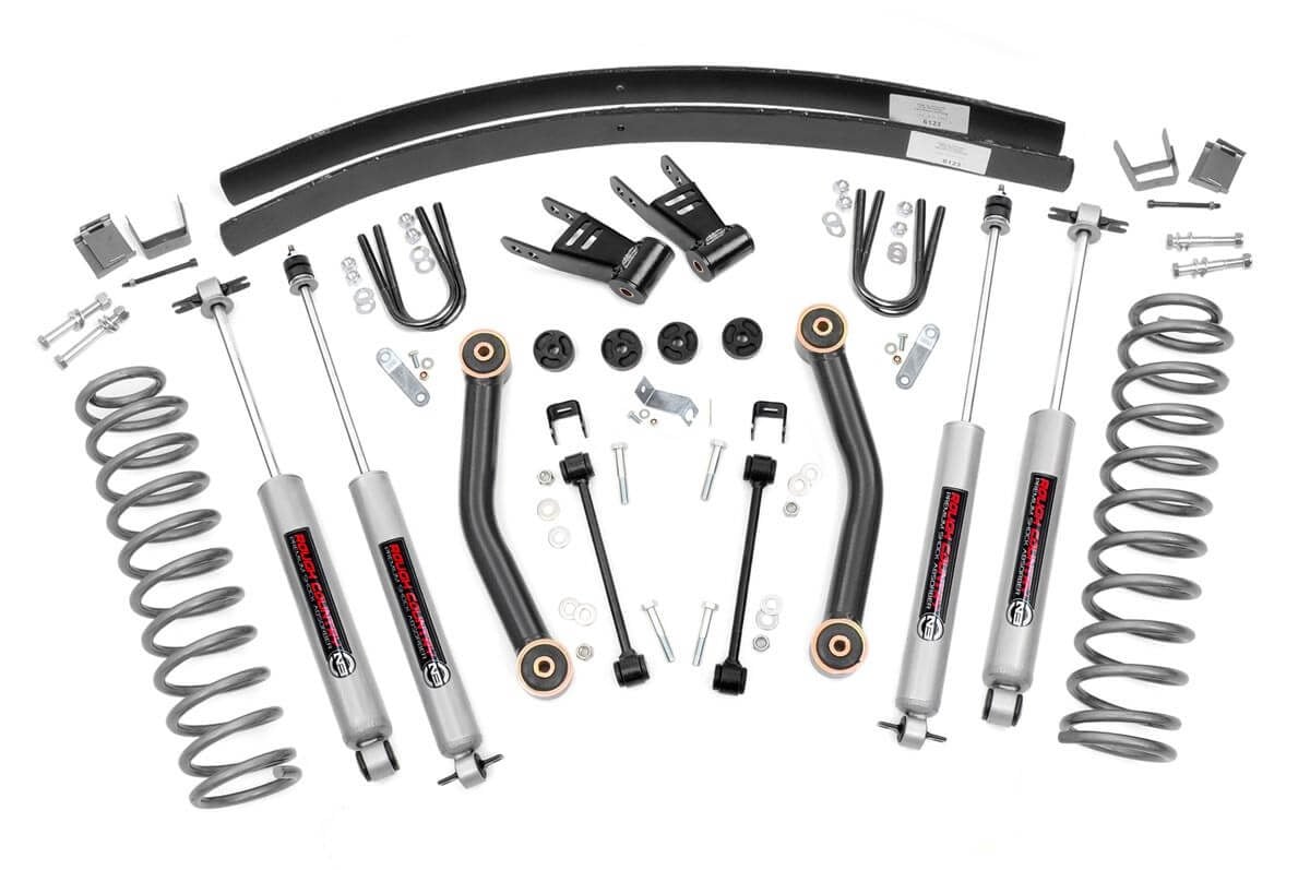 4.5 Inch Lift Kit Rear AAL Jeep Cherokee XJ 2WD/4WD (1984-2001) Rough Country