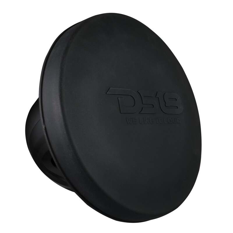 DS18 Subwoofer & Enclosure 10in 300 Watts RMS 4 ohm SVC Black w/ Covers