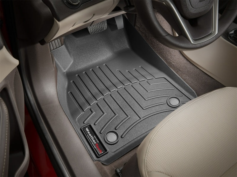 WeatherTech 13+ Chevrolet Malibu Front FloorLiner - Black