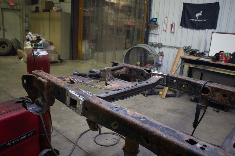 Rust Buster Forward Spare Tire Crossmember