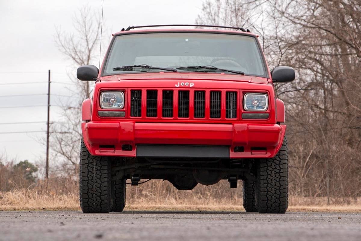 3 Inch Lift Kit Series II RR Springs V2 Jeep Cherokee XJ (84-01) Rough Country