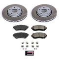 Power Stop 2021 Mazda 6 Front Semi-Coated Rotor Kit