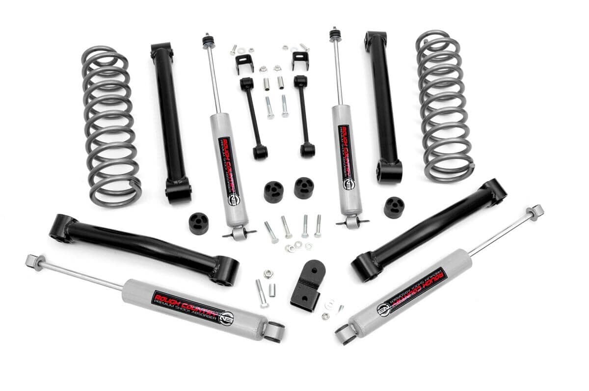 3.5 Inch Lift Kit Motor Jeep Grand Cherokee ZJ 2WD/4WD (1993-1998) Rough Country