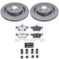 Power Stop 19-24 Ford Edge Rear Z36 Coated Truck & Tow Brake Kit