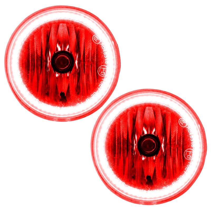 Oracle 05-08 Dodge Magnum LED Fog Halo Kit - Red