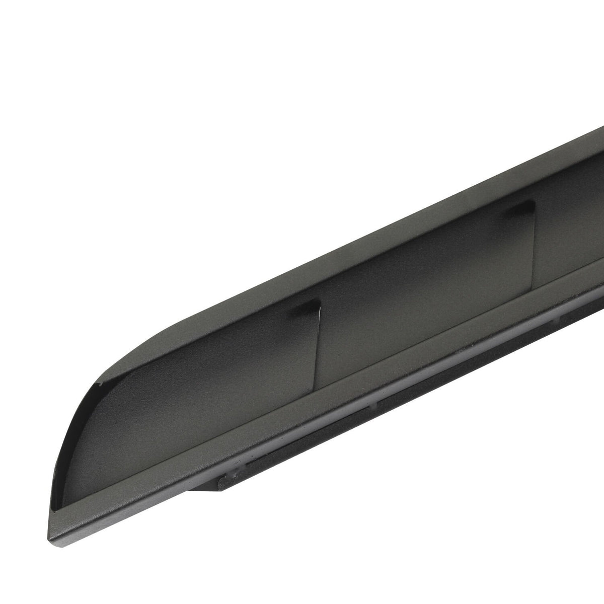 RB10 Slim Line Running Boards With Mounting Brackets Curved  Textured Black 2014-2018 Silverado/Sierra 1500/2500 HD Go Rhino