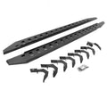 RB10 Slim Line Running Boards With Mounting Brackets Curved Textured Black 2015-2026 Colorado/Canyon Go Rhino