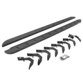 RB10 Slim Line Running Boards With Mounting Brackets Curved Protective Bedliner Coating 2015-2026 Colorado/Canyon Go Rhino