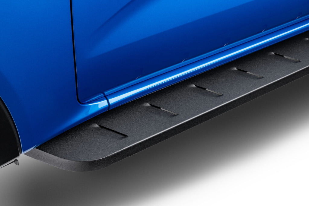 RB10 Running Boards With Mounting Brackets Textured Black 2015-2018 Ram 1500 Extended Cab Go Rhino