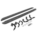 RB10 Slim Line Running Boards With Mounting Brackets Curved Protective Bedliner Coating 2019-2026 Ram 1500 Go Rhino
