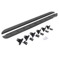 RB10 Slim Line Running Boards With Mounting Brackets Protective Bedliner Coating 2018-2026 Jeep Wrangler Go Rhino