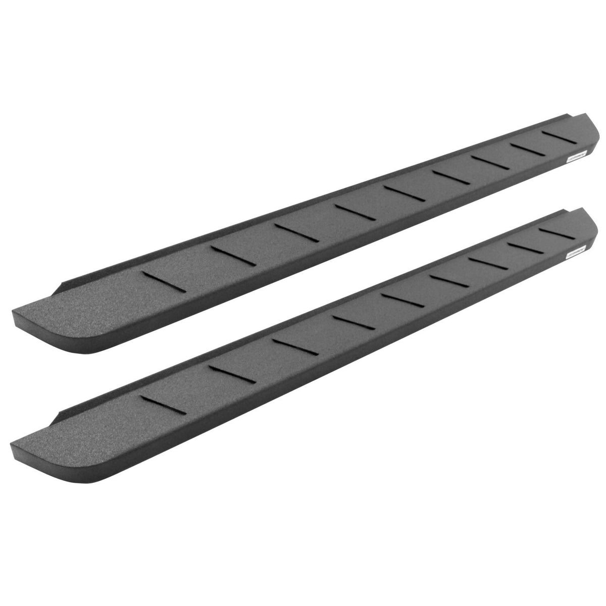 RB10 Running Boards With Mounting Brackets Protective Bedliner Coating 2020-2025 Jeep Gladiator Go Rhino