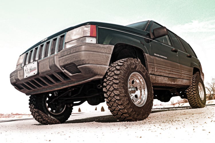 3.5 Inch Lift Kit Motor Jeep Grand Cherokee ZJ 2WD/4WD (1993-1998) Rough Country
