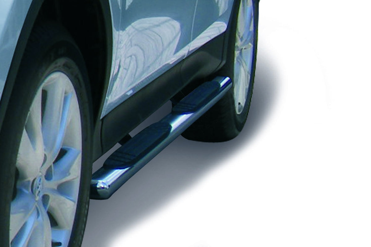 4 Inch OE Xtreme Series SideSteps Boards Only Polished Stainless Steel 2011-2014 Dodge Durango 2011-2021 Jeep Grand Cherokee 2013-2018 Toyota RAV4 2021-2024 Ford Bronco Go Rhino