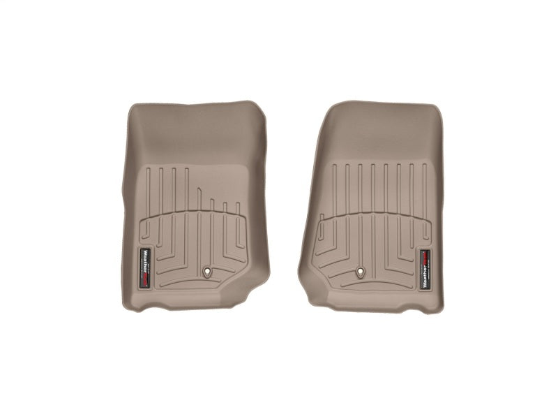 WeatherTech 07+ Jeep Wrangler Front FloorLiner - Tan