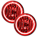 Oracle Lighting 07-14 GMC Sierra Pre-Assembled LED Halo Fog Lights -Red