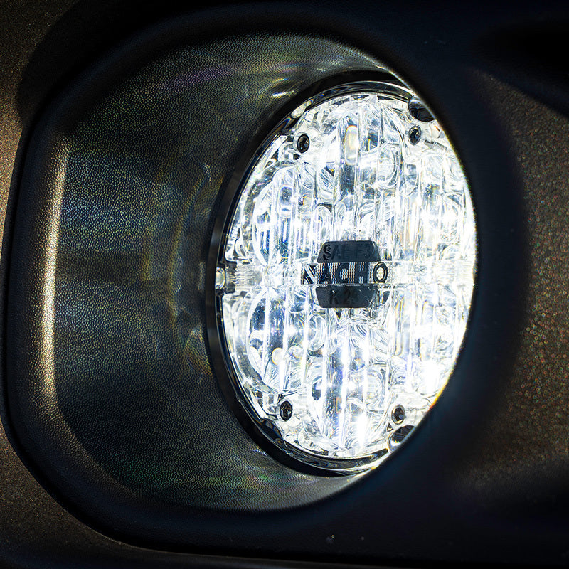 Nacho Lighting Jeep JL/JT Nacho SAE Only White Plug N Play Fog Light Kit (Bumper Kit)