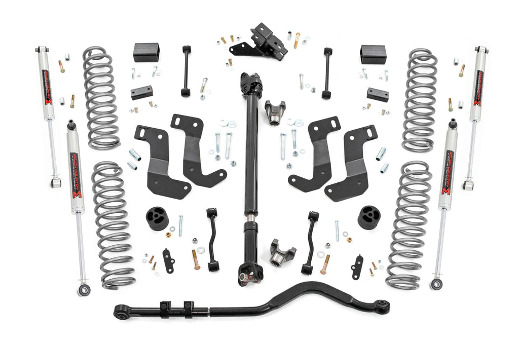 3.5 Inch lift Kit C/A Drop FR D/S M1 Jeep Wrangler Unlimited (18-23) Rough Country