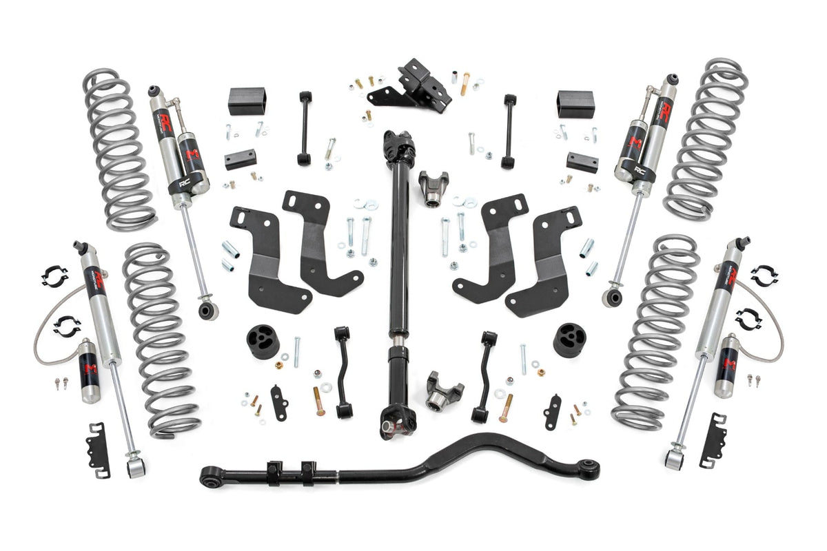 3.5 Inch lift Kit C/A Drop FR D/S M1R Jeep Wrangler Unlimited (18-23) Rough Country