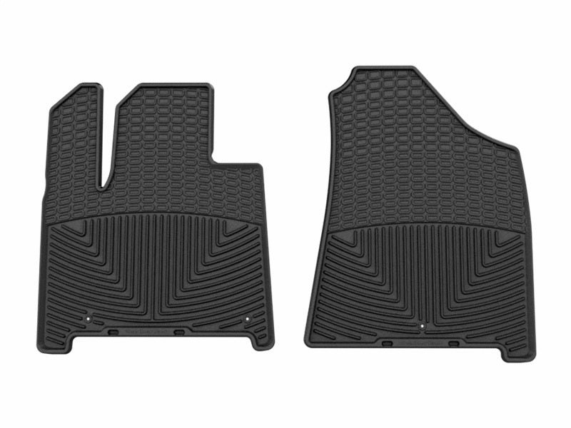 WeatherTech 24-26 Hyundai Santa Fe 1st Row Front All-Weather Floor Mats - Black