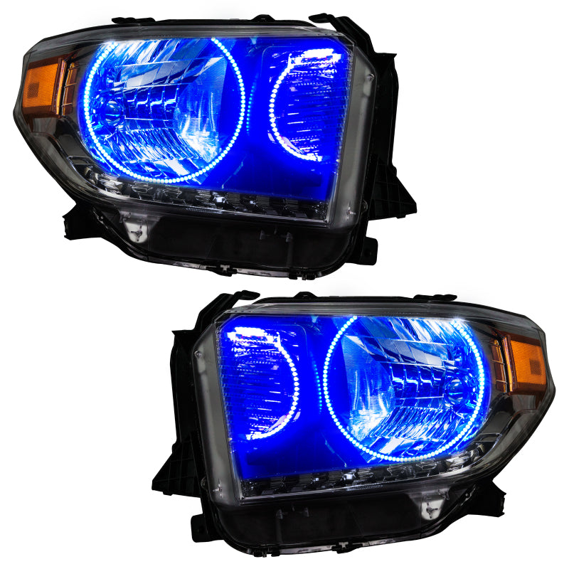 Oracle 14-17 Toyota Tundra SMD HL - Dual Halo Kit - ColorSHIFT w/ 2.0 Controller