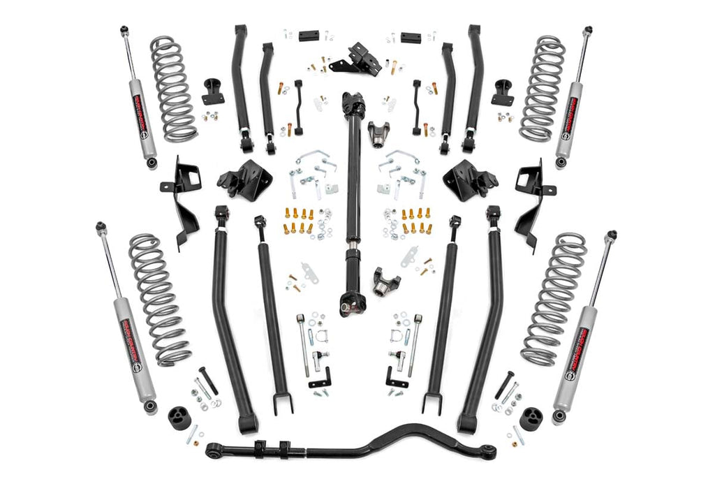 6 Inch Lift Kit Long Arm Jeep Wrangler Unlimited 4WD (2018-2023) Rough Country