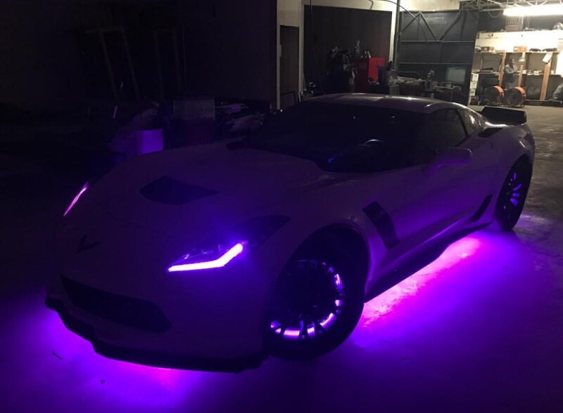 Oracle Chevy Corvette C7 14-19 Dynamic DRL w/ Switchback Turn Signals - - Dynamic