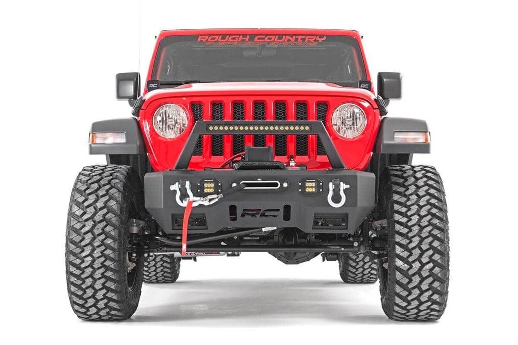 3.5 Inch Lift Kit C/A Drop Stage 1 V2 Jeep Wrangler Unlimited (18-23) Rough Country
