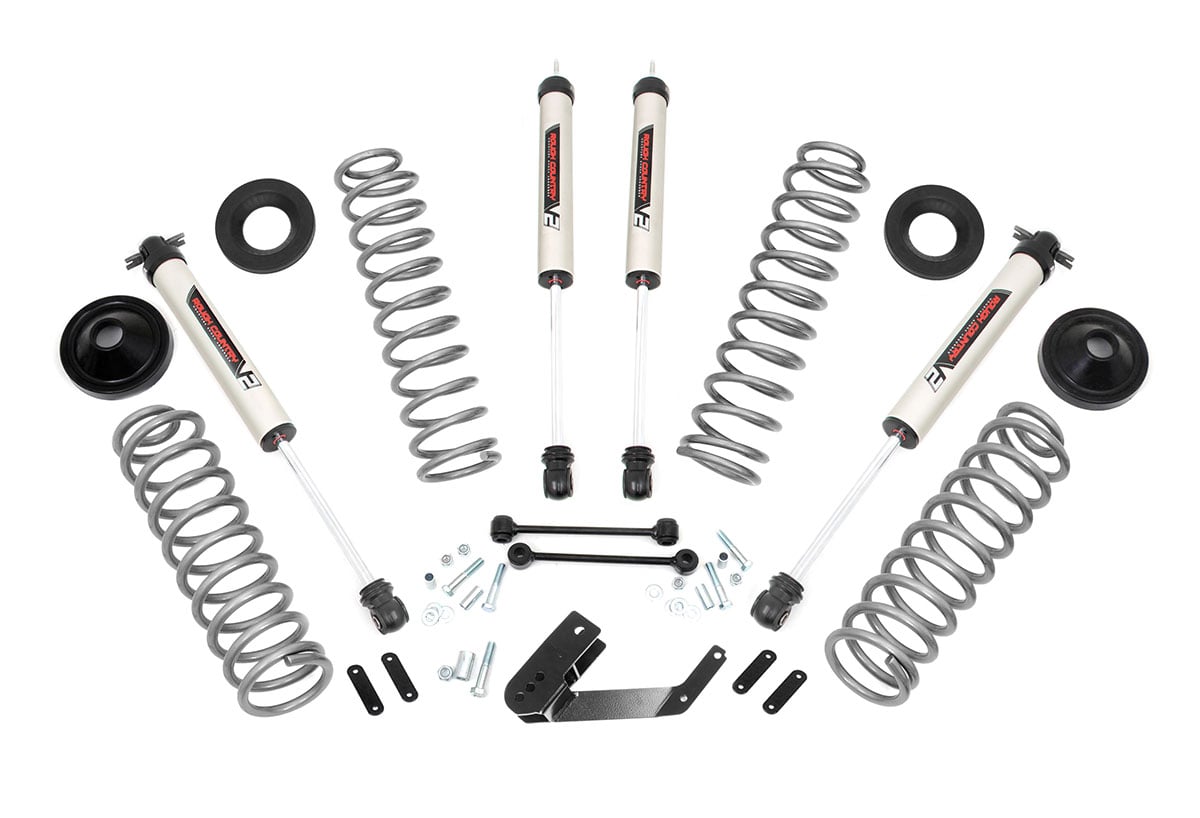 3.25 Inch Lift Kit V2 Jeep Wrangler Unlimited 2WD/4WD (2007-2018) Rough Country