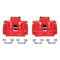 Power Stop 12-17 Chrysler 300 Front Red Calipers w/Brackets - Pair