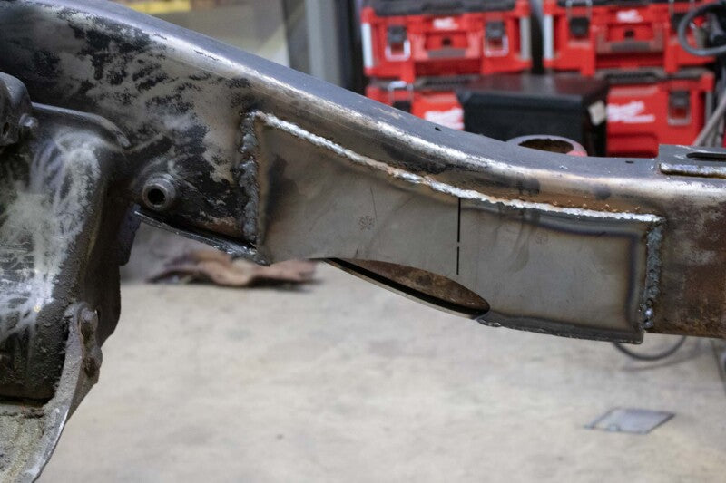 Rust Buster Front Frame Section Left Side
