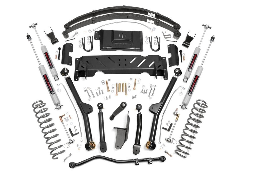 6.5 Inch Lift Kit Long Arm NP231 Jeep Cherokee XJ 4WD (1984-2001) Rough Country