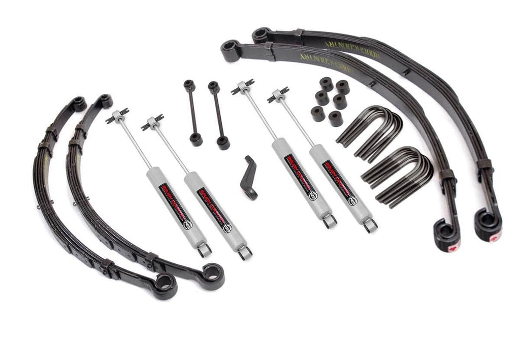 4 Inch Lift Kit Jeep CJ5/CJ7 5 4WD (1982-1983) Rough Country