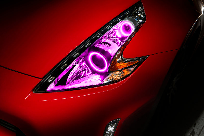 Oracle Nissan 370 Z 09-20 Dual Halo Kit - ColorSHIFT w/ Simple Controller