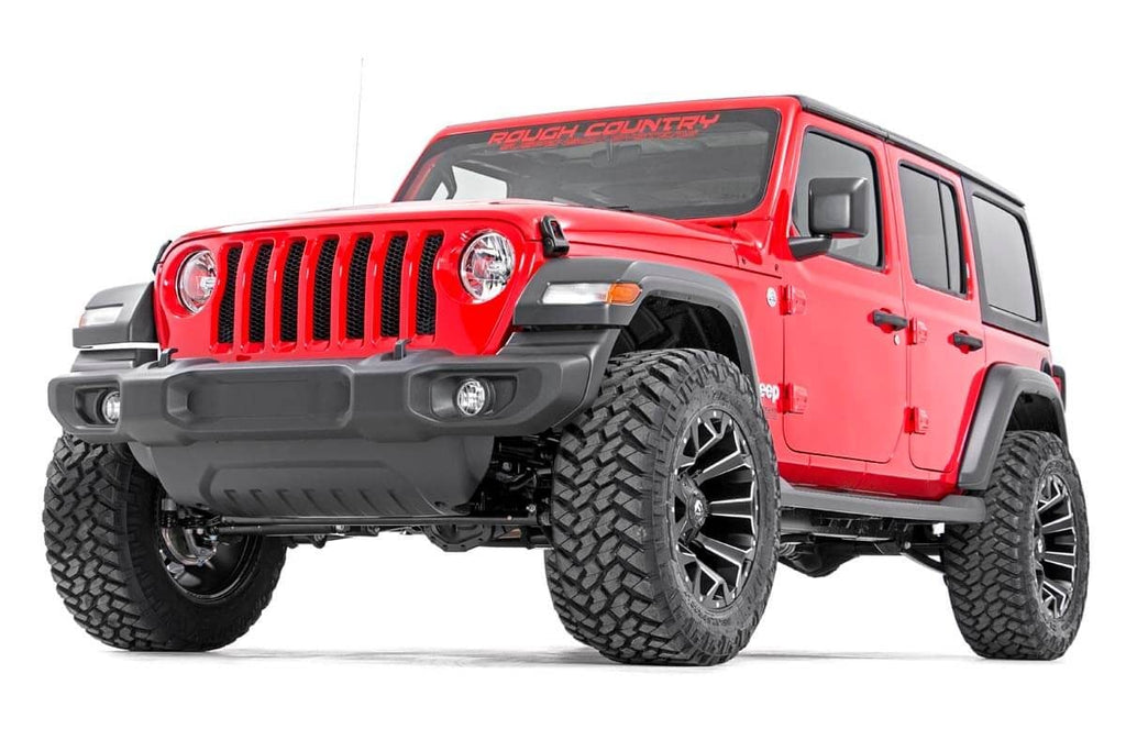 2.5 Inch Lift Kit Coils Jeep Wrangler Unlimited 4WD (2018-2023) Rough Country