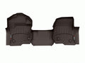 WeatherTech 2023 Ford SuperDuty SuperCab (1st Row Console/Bench Carpeted) 1st Row FloorLiner - Cocoa