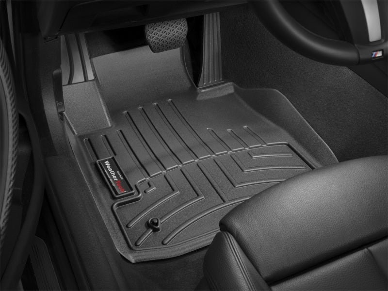 WeatherTech 14+ BMW 4-Series Front FloorLiner - Black