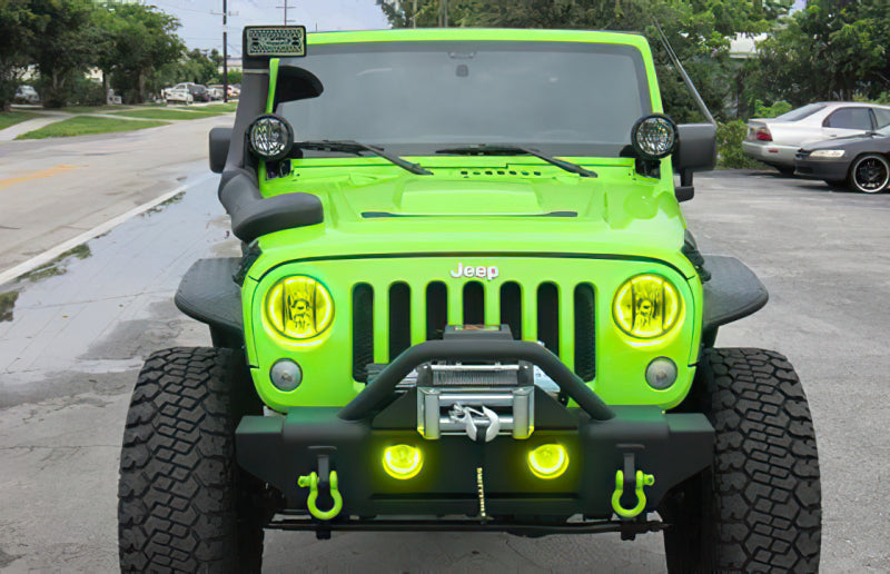 Oracle Jeep Wrangler 07-17 Halo Kit - ColorSHIFT w/ BC1 Controller