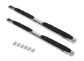 4 Inch OE Xtreme SideSteps With Mounting Bracket Kit Polished Stainless Steel 2007-2013 Silverado/Sierra 1500/2500 HD Go Rhino