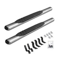 4 Inch OE Xtreme SideSteps With Mounting Bracket Kit Polished Stainless Steel 2004-2014 Ford F-150 Go Rhino